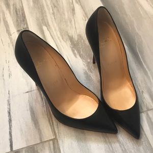 Authentic Christian Louboutin Pigalle heels.